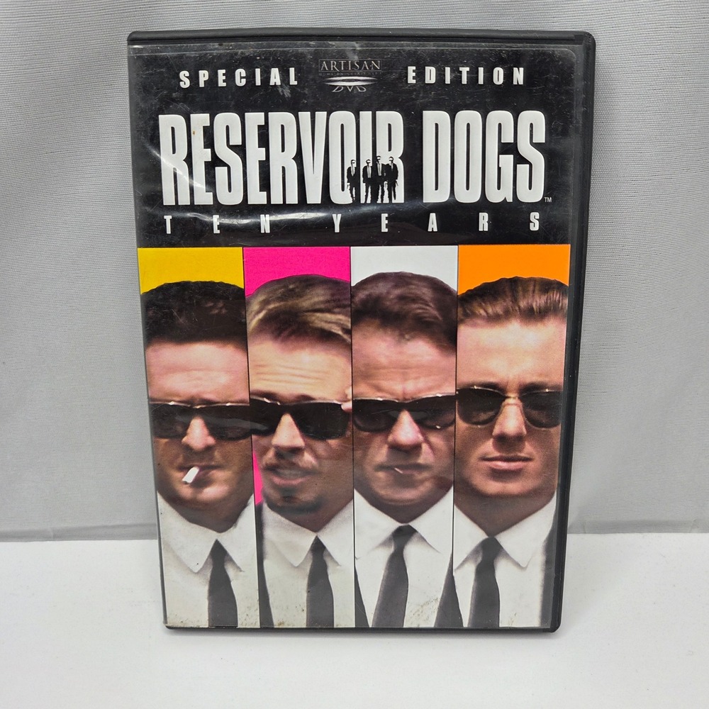 Artisan Reservoir Dogs DVD 10th Anniversary Special Edition 2-Disc Set Black